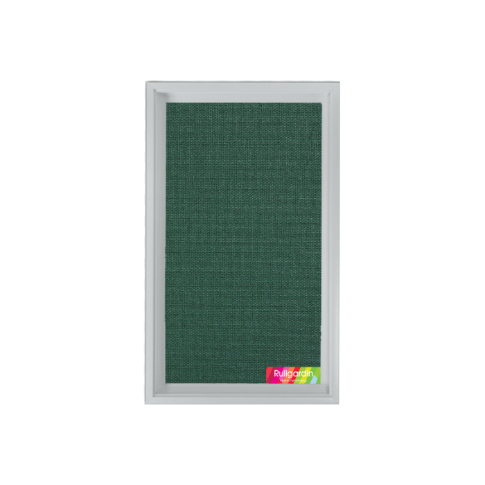 Luxury Waters Dark Green Dimout Roller Blind - Image 1