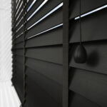 GB Pure Wood Slate Phantom Wooden 50mm with Tapes Venetian Blind