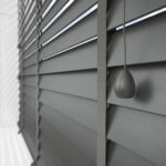GB Pure Wood Slate Grey Wooden 50mm with Tapes Venetian Blind - Image 7