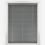 GB Pure Wood Slate Grey Wooden 50mm with Tapes Venetian Blind - Image 8
