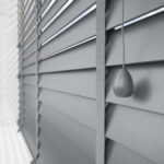 GB Pure Wood Whitby Grey Wooden 50mm with Tapes Venetian Blind