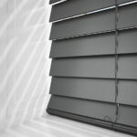 GB Pure Wood Slate Grey Wooden 50mm Venetian Blind - Image 6