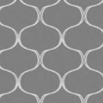 Designer Cleo Dove Grey Blackout Roller Blind