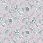 Designer Flower Bird Blush Dimout Roller Blind