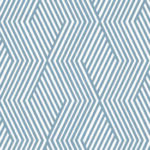 Designer Ziggy Blue Dimout Roller Blind