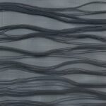 Designer Ripple Charcoal Roller Blind