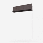 Casadeco Velours Metalises Bleu Roman Blind - Image 5