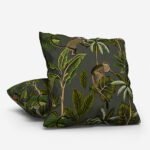 Fryetts Monkey Grey Cushion