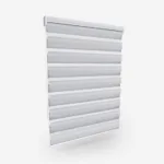 3D model of a modern white venetian blind