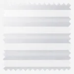 White corrugated plastic sheet, horizontal grooves.