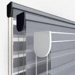 GB Domus Steel Grey Day & Night Blind - Image 3
