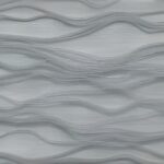 Designer Ripple Grey Touch Roller Blind