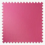 Pink fabric swatch with zigzag border.